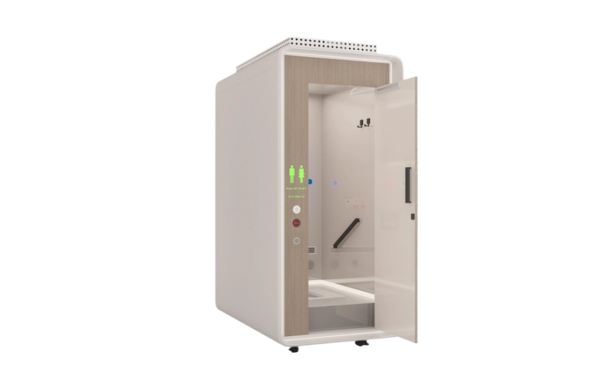 portable squatting toilet for events and parks