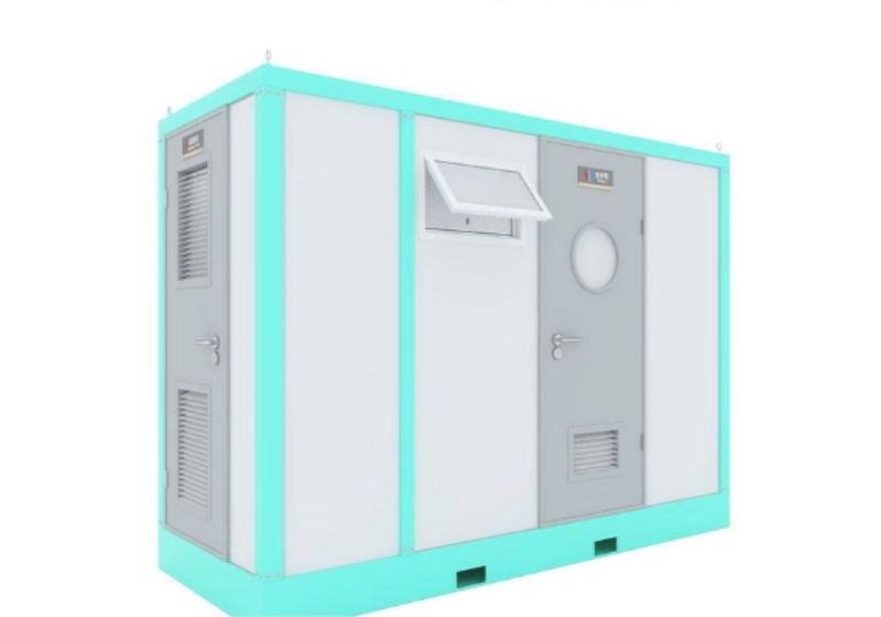 mobile toilet and shower room