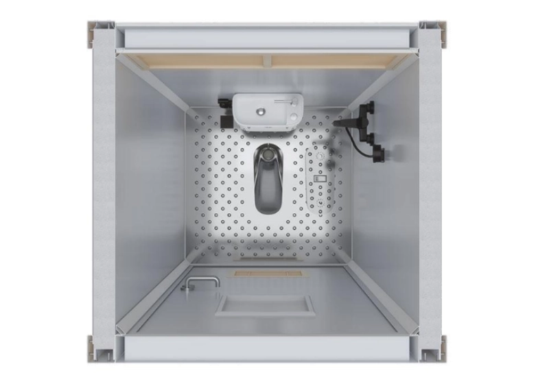 Detachable Integrated Mobile Bathroom Unit