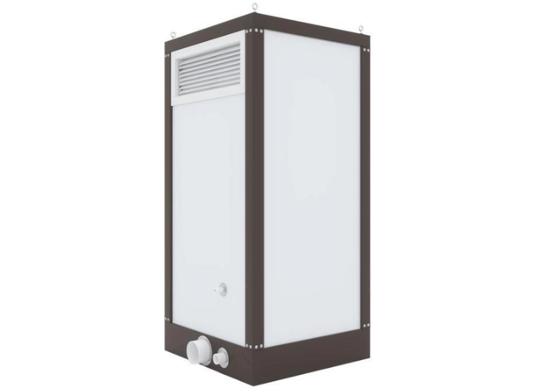 Detachable Single-Unit Integrated Mobile Restroom