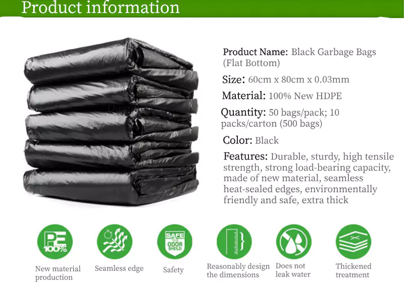 office trash bags durable