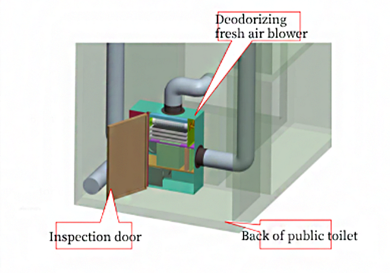 air purifier with ion purification tube