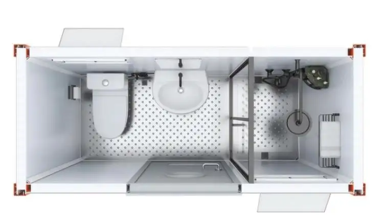 Portable Shower Toilet Unit