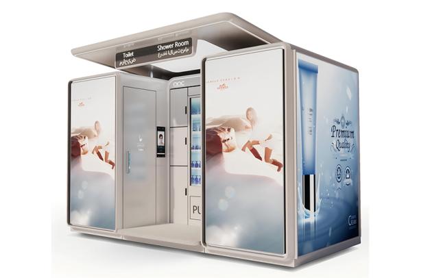 Convenient Portable Shower Toilet