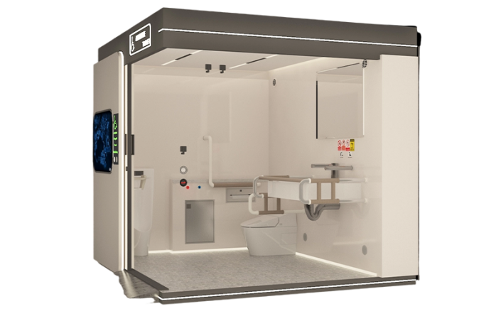 High-Capacity Portable Toilet